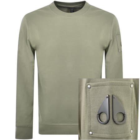 Product Image for Moose Knuckles Hartsfield Sweatshirt Green
