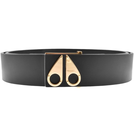Product Image for Moose Knuckles Logo Icon Belt Gold