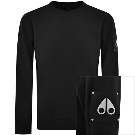 Product Image for Moose Knuckles Hartsfield Sweatshirt Black