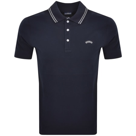 Product Image for Paul And Shark Short Sleeved Polo T Shirt Navy