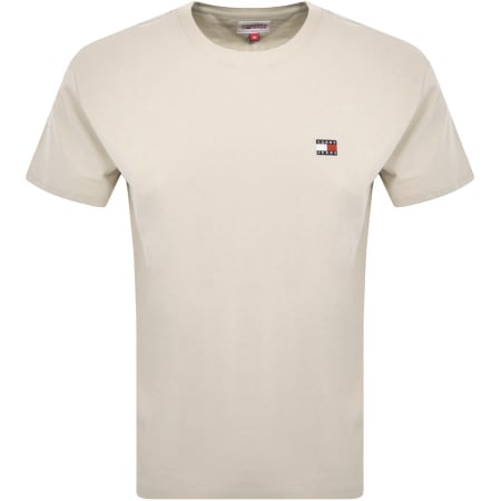 Recommended Product Image for Tommy Jeans Logo T Shirt Beige