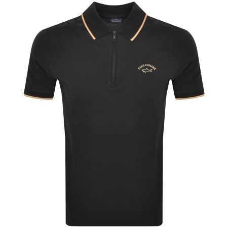 Product Image for Paul And Shark Polo T Shirt Black