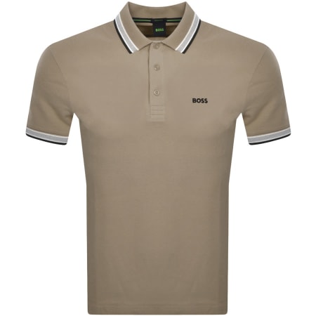 Product Image for BOSS Paddy Polo T Shirt Khaki