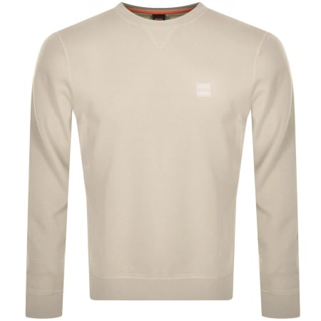 Product Image for BOSS Westart 1 Sweatshirt Beige