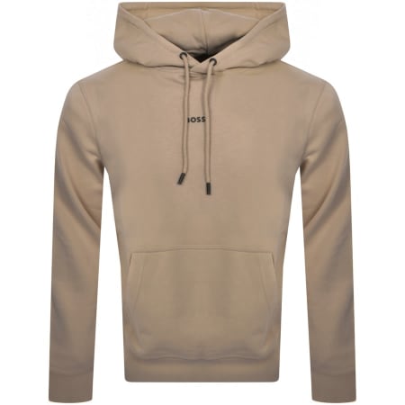 Product Image for BOSS Wetalk Pullover Hoodie Brown