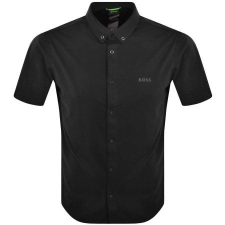 Product Image for BOSS Motion Short Sleeve Shirt Black