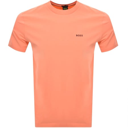 Product Image for BOSS Tee T Shirt Orange