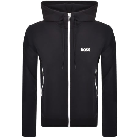 Product Image for BOSS Saggy Full Zip Hoodie Navy