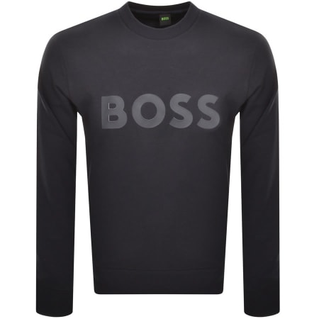 Product Image for BOSS Salbo Sweatshirt Navy