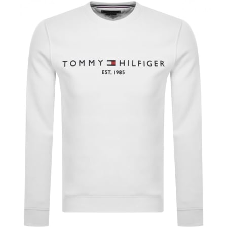 Product Image for Tommy Hilfiger Logo Sweatshirt White