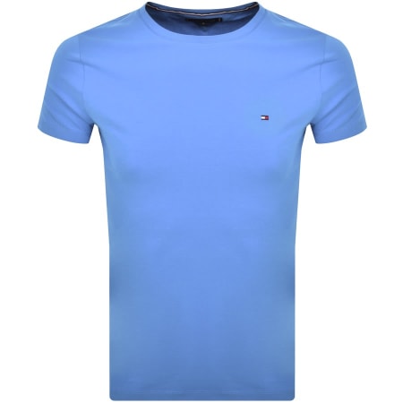 Product Image for Tommy Hilfiger Stretch Slim Fit T Shirt Blue