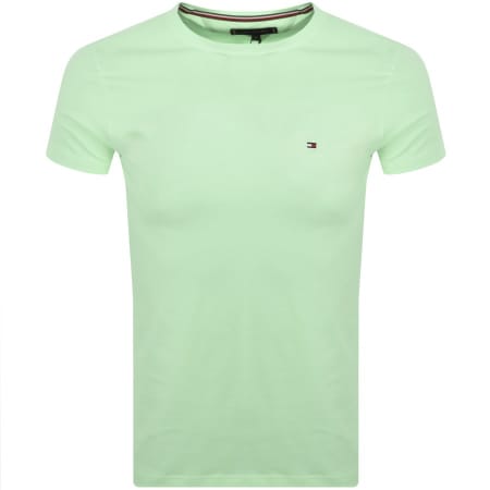 Product Image for Tommy Hilfiger Stretch Slim Fit T Shirt Green