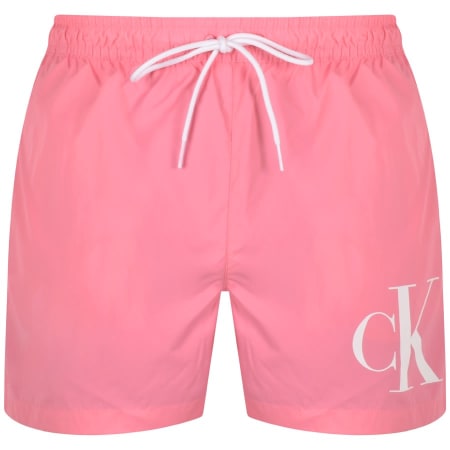 Product Image for Calvin Klein Logo Swim Shorts Pink
