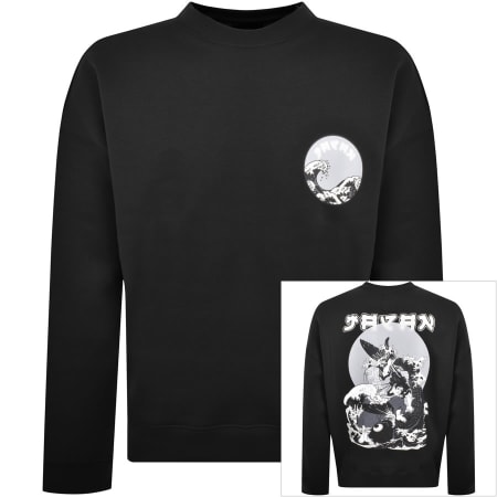 Product Image for Alpha Industries Japan Wave Sweatshirt Black