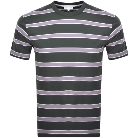 Product Image for Norse Projects Stripe T Shirt Grey
