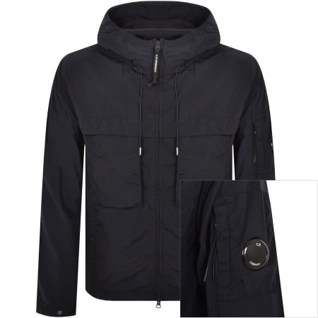 Product Image for CP Company Chrome R Hooded Jacket Navy