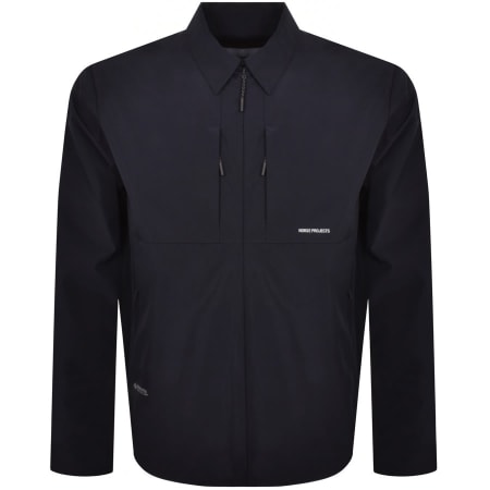 Product Image for Norse Projects Jens Gore Tex Shirt Overshirt Navy