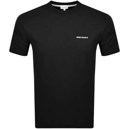 Product Image for Norse Projects Logo T Shirt Black