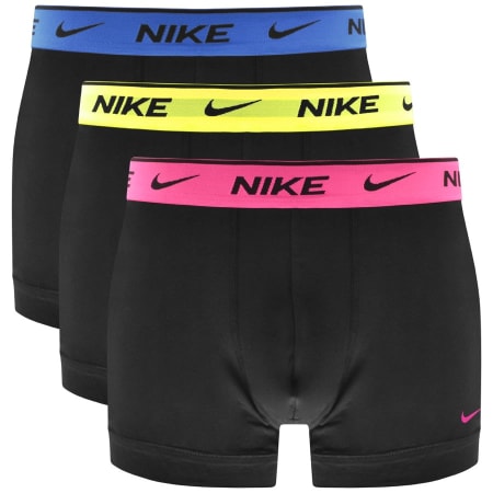 Product Image for Nike Logo Three Pack Trunks Black