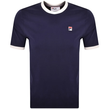 Product Image for Fila Vintage Marconi Crew Neck T Shirt Navy
