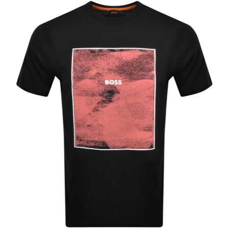 Product Image for BOSS TeKalt Logo T Shirt Black