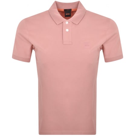 Product Image for BOSS Passenger Polo T Shirt Pink