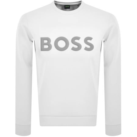 Product Image for BOSS Salbo 1 Sweatshirt White