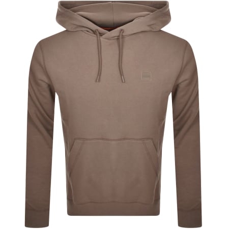 Recommended Product Image for BOSS Wetalk Pullover Hoodie Brown