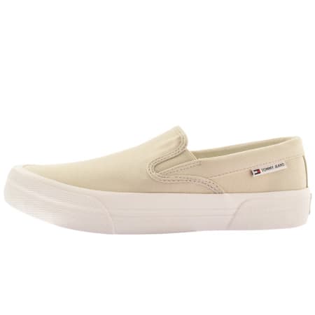Product Image for Tommy Jeans Slip on Canvas Trainers Beige