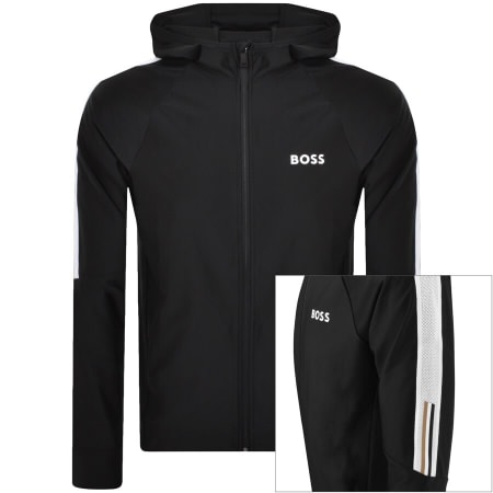 Product Image for BOSS Sicon MB 2 Full Zip Hoodie Black