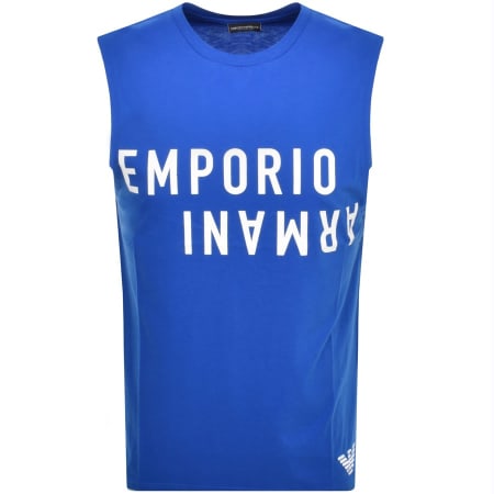 Product Image for Emporio Armani Sleeveless T Shirt Blue