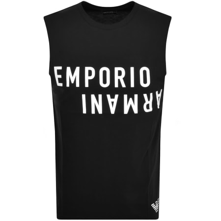 Product Image for Emporio Armani Sleeveless T Shirt Black