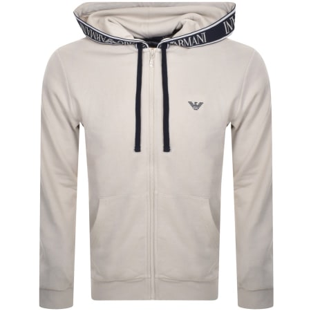 Recommended Product Image for Emporio Armani Full Zip Hoodie Beige