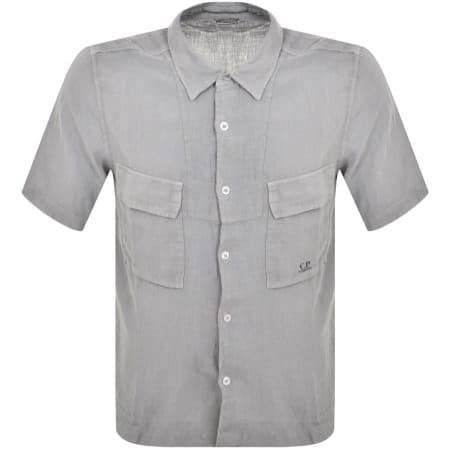 Product Image for CP Company Short Sleeve Shirt Grey