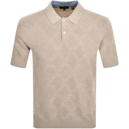 Product Image for Ted Baker Ventar Polo T Shirt Beige