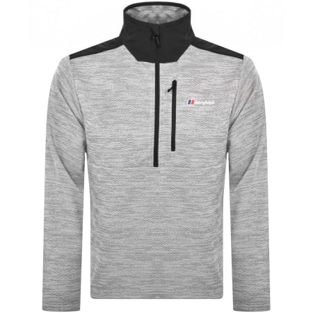 Product Image for Berghaus Thraskii Half Zip Sweatshirt Grey