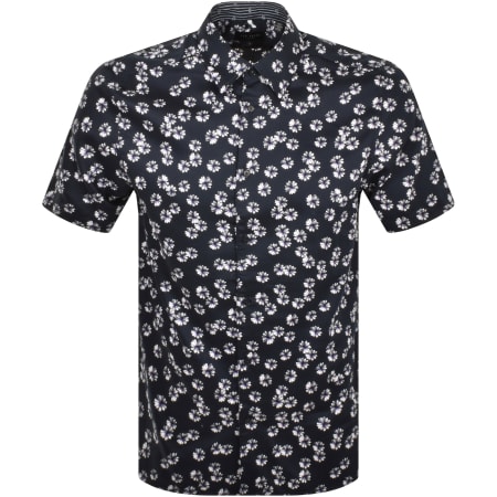 Product Image for Ted Baker Alfanso Floral Shirt Navy