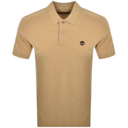 Product Image for Timberland Basic Short Sleeved Polo T Shirt Brown