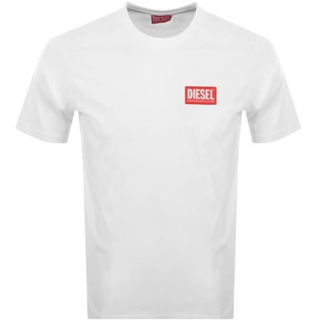 Product Image for Diesel T NLabel L1 Logo T Shirt White