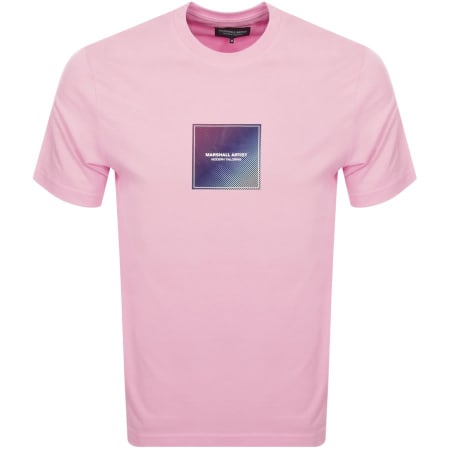 Product Image for Marshall Artist Linear Box T Shirt Pink