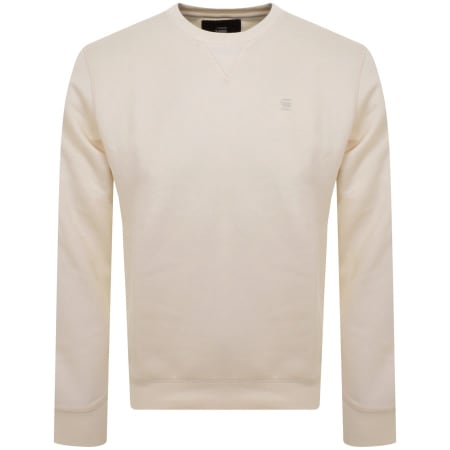 Product Image for G Star Raw Premium Core Sweatshirt Beige