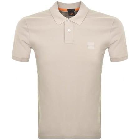 Product Image for BOSS Passenger Polo T Shirt Beige