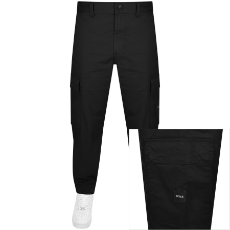 Product Image for BOSS Sisla 6 Cargo Trousers Black
