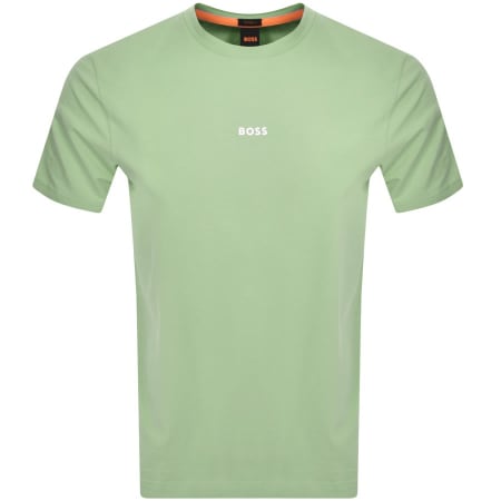 Product Image for BOSS TChup Logo T Shirt Green