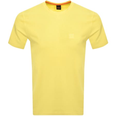 Product Image for BOSS Tales T Shirt Yellow