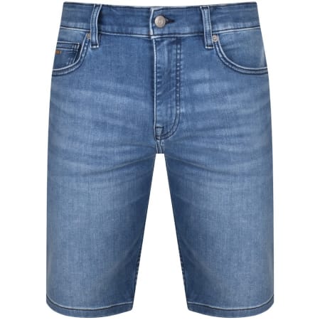 Product Image for BOSS Delaware Slim Denim Shorts Blue