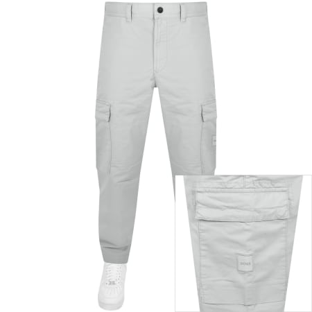 Product Image for BOSS Sisla 6 Cargo Trousers Grey