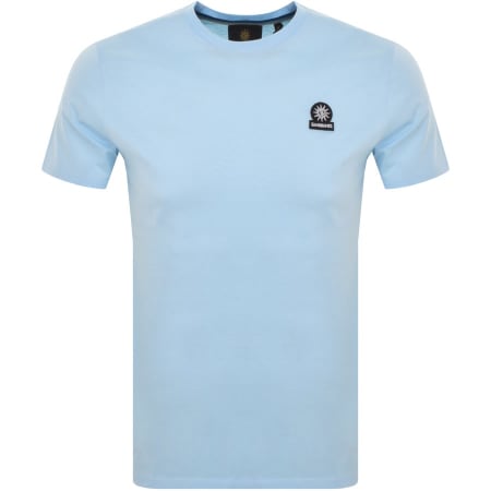 Product Image for Sandbanks Badge Logo T Shirt Blue