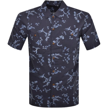 Product Image for Superdry Short Sleeved Beach Shirt Navy