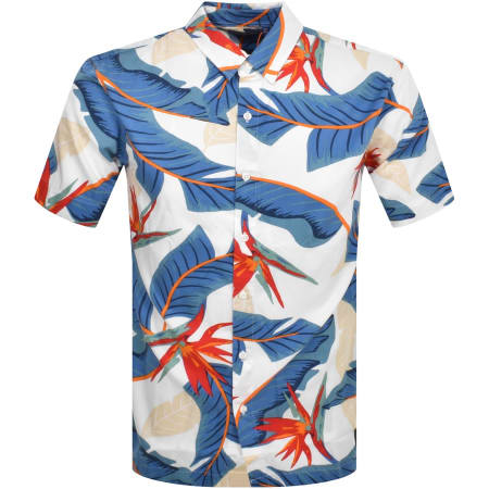 Product Image for Superdry Short Sleeved Hawaiian Shirt White